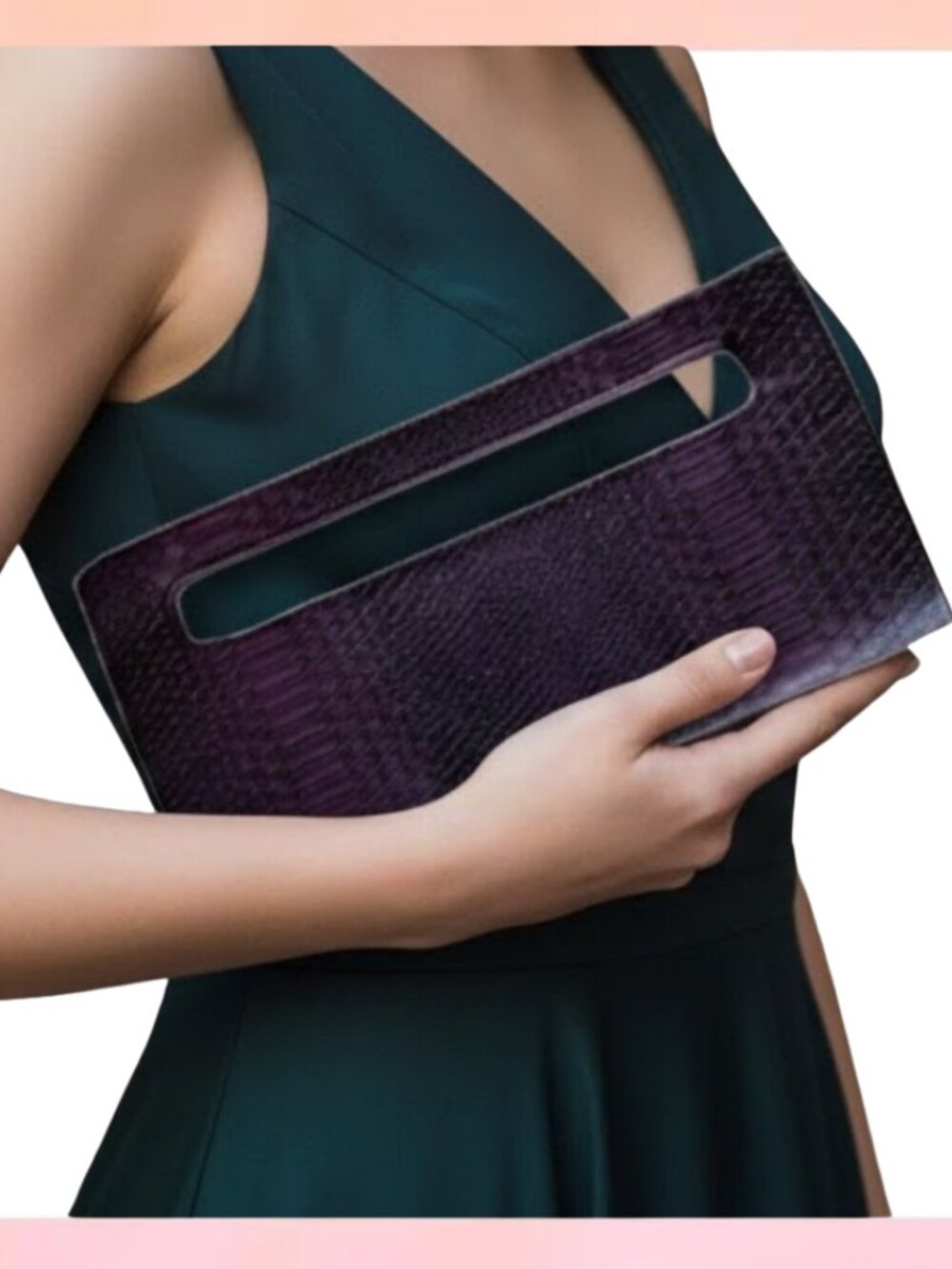 3/$28 Sale!  “LIke New" Woman Bag Giannini Clutch